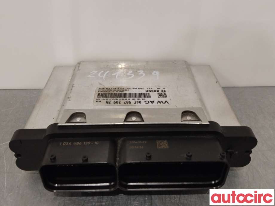 Styreenhet motor til VW Tiguan 2016-2020 (Type II, Fase 1)  (VOLKSWAGEN|04E906027BM|04E907309BH)