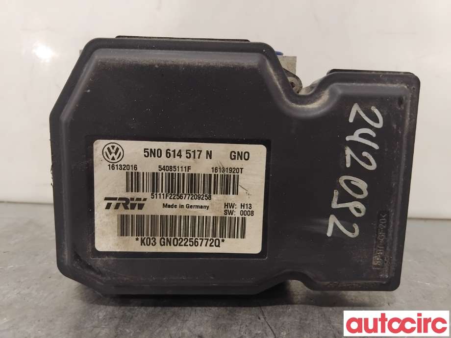 ABS sentral til VW Tiguan 2007-2011 (Type I, Fase 1)  (VOLKSWAGEN|5N0614517N|54085111F)