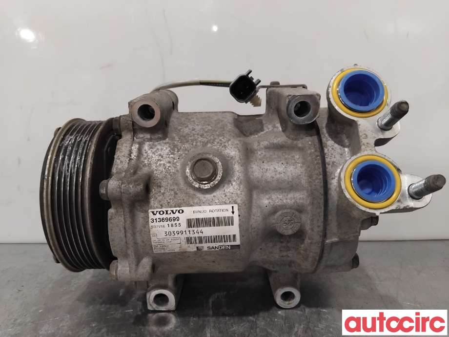 Aircondition kompressor til Volvo V60/V60 CC 2013-2018 (Type I, Fase 2)  (VOLVO|36002867|SD7V161855|31369699)
