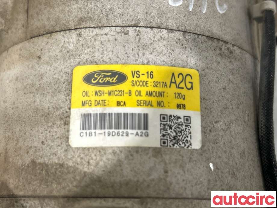 Aircondition kompressor til Ford Ecosport 2016-->>  (FORD|2021124|C1B1-19D629-A2G)
