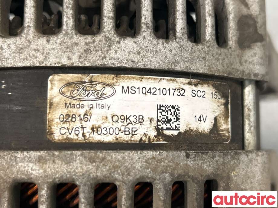 Dynamo til Ford Ecosport 2016-->>  (FORD|2414991|MS1042101732|CV6T-10300-BE)