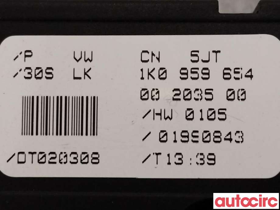Sensor diverse til Audi A3 2003-2008 (Type II, Fase 1) (AUDI|1K0959654)