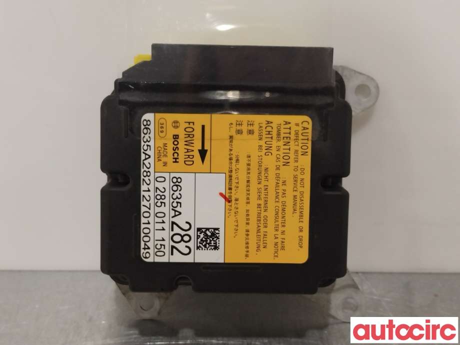 Airbag elektronikk til Mitsubishi Outlander, 2012-2015 (Type III, Fase 1)  (MITSUBISHI|8635A282)