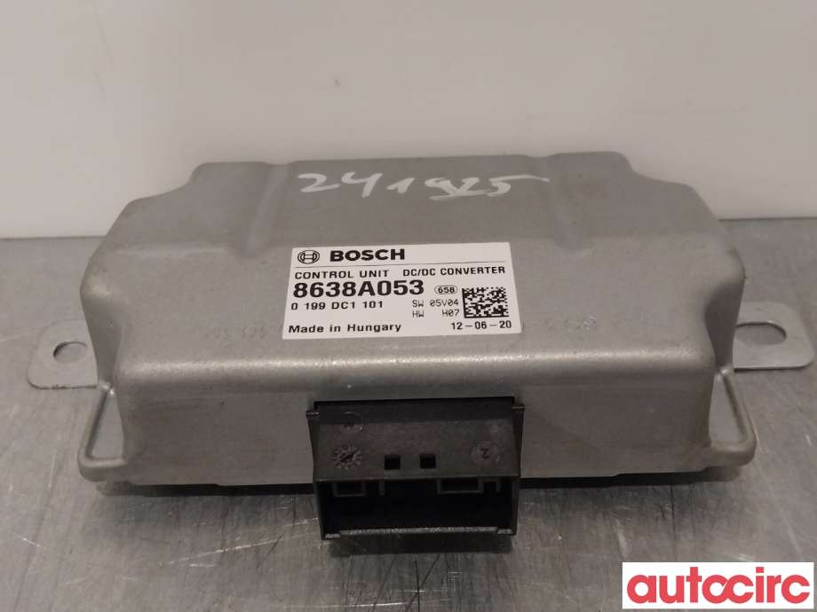 Styreenhet diverse til Mitsubishi Outlander 2012-2015 (Type III, Fase 1)  (MITSUBISHI|8638A053|)