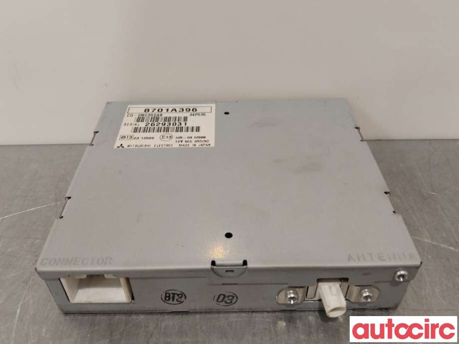 Bilstereo diverse til Mitsubishi Outlander 2012-2015 (Type III, Fase 1) (MITSUBISHI|8701A396)