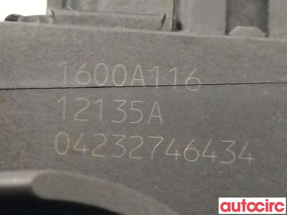 Pedal gass til Mitsubishi Outlander 2012-2015 (Type III, Fase 1)  (MITSUBISHI|1600A116)