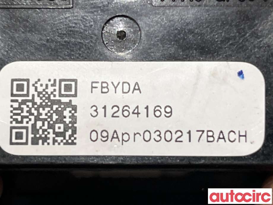 Bryter visker til Volvo XC70 2008-2013 (Type II, Fase 1)  (VOLVO|31264169|)