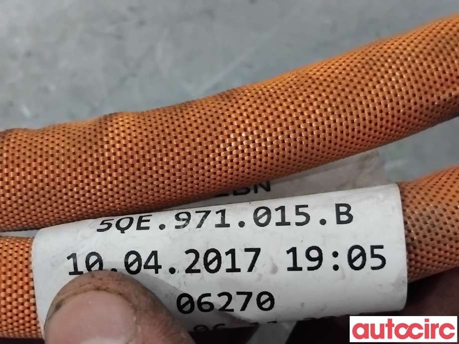 Kabel høy volt (HV) hybrid til VW e-Golf 2017-2020 (Fase 2)  (VOLKSWAGEN|5QE971015A||5QE971015B)