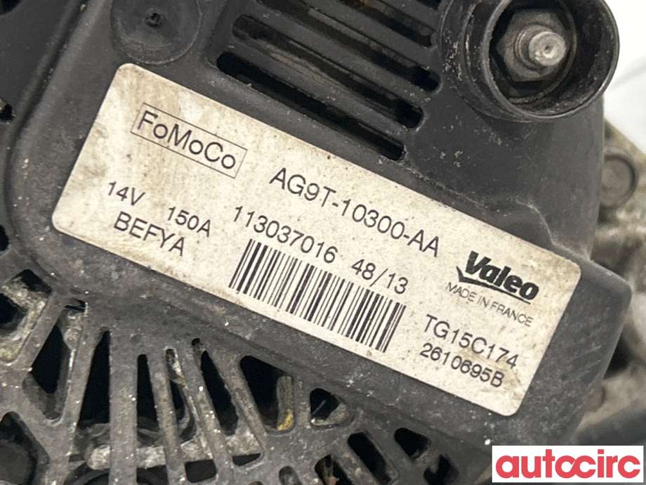 Dynamo til Ford Mondeo 2011-2014 (Type IV, Fase 2) (FORD|1678608|TG15C174|1857695)