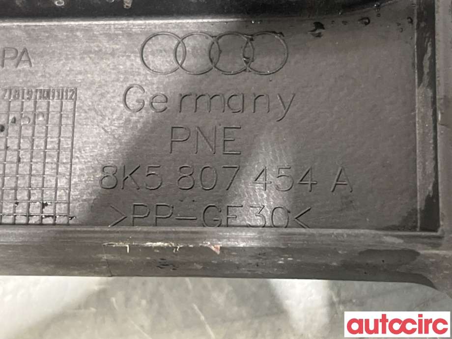 Støtfangerving høyre bak til Audi A4 2007-2014 (Type IV) (B8) (B8) (AUDI|8K5807454A|)
