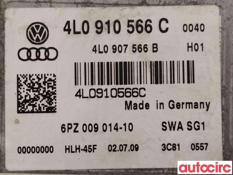 Styreenhet diverse til Audi Q7 2006-2010 (Type I, Fase 1) (AUDI|4L0910566C)
