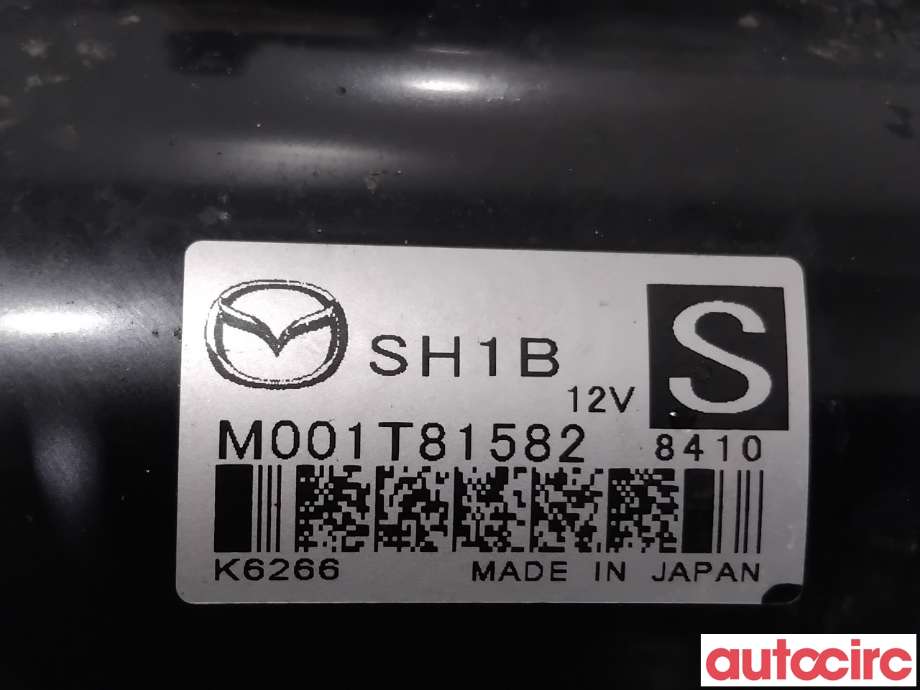 Starter diesel til Mazda CX-5 2017-->> (Type II) (MAZDA|SH1B-18-400|M001T81582|SH1B)