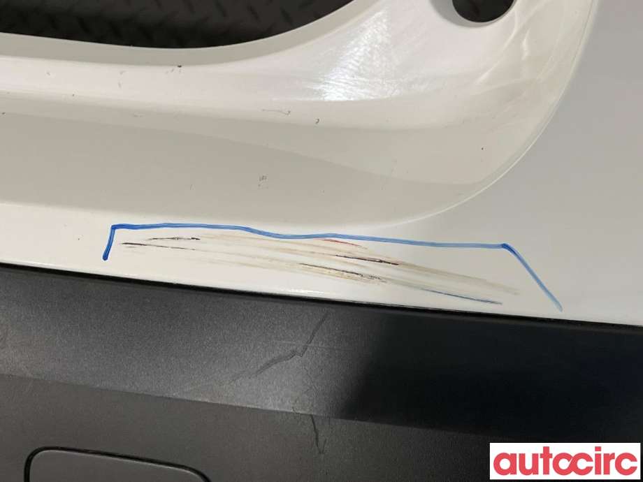Støtfanger bak til Citroën C4, Spacetourer 2019-->>  (CITROEN|983533481T|98353300XT)