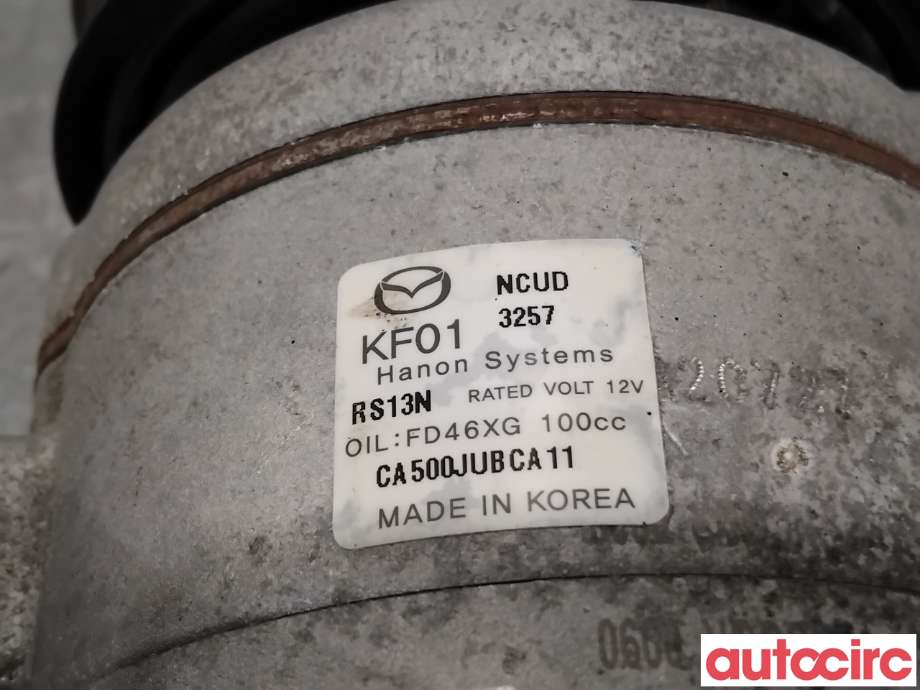 Aircondition kompressor til Mazda CX-5 2017-->> (Type II) (MAZDA|KF01-61-450A|CA500JUBCA11|KF01)