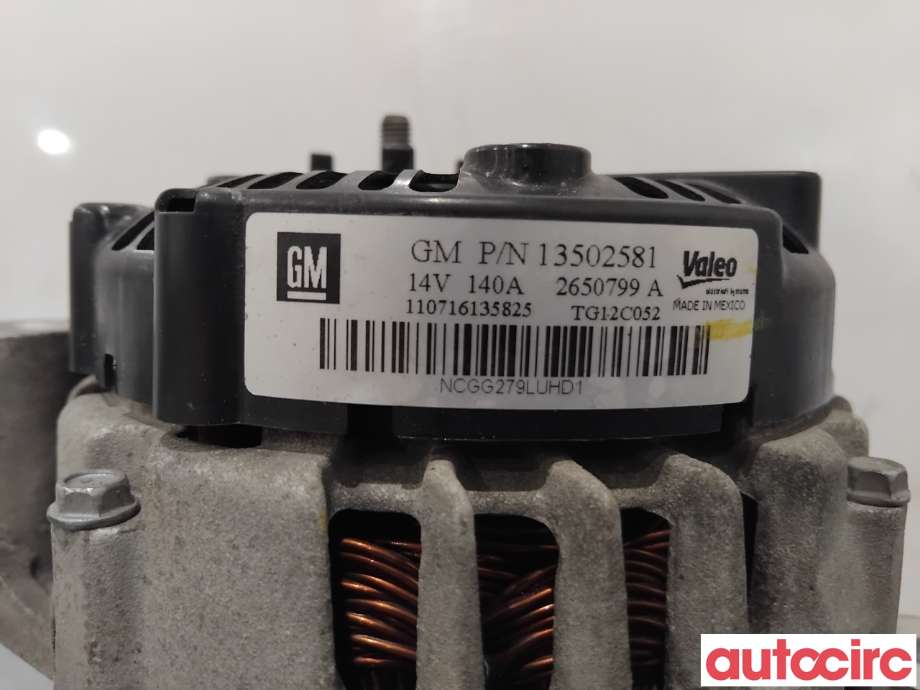 Dynamo til Opel Insignia A 2009-2014  (OPEL|95515963|TG12C052|13502581)