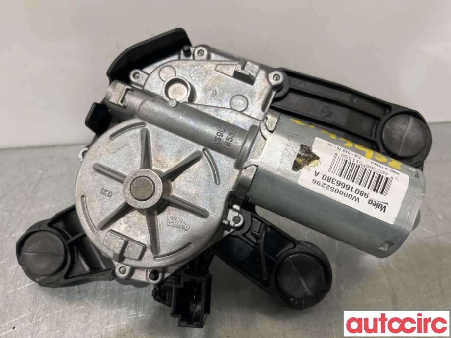 Viskermotor bakrute til Citroën C4, Cactus 2014-2017 (Fase 1)  (CITROEN|9801666380|W000052296)