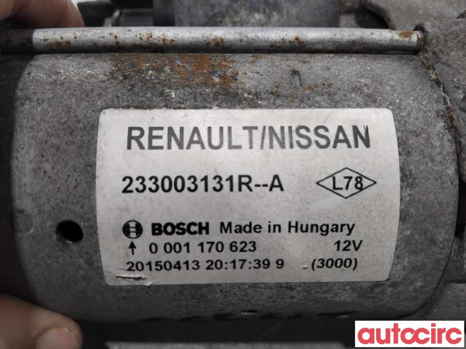 Starter diesel til Nissan X-Trail 2014-2022 (T32) (T32) (NISSAN|233003131R|0001170623)