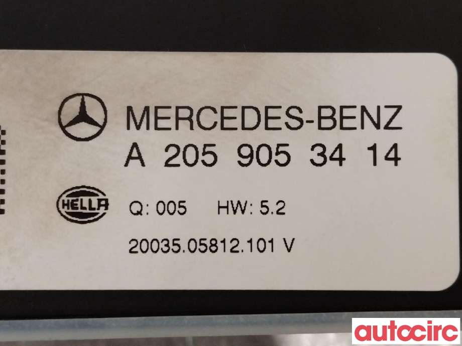 Styreenhet diverse til Mercedes EQC 2019-->> (MERCEDES|A2059053414)