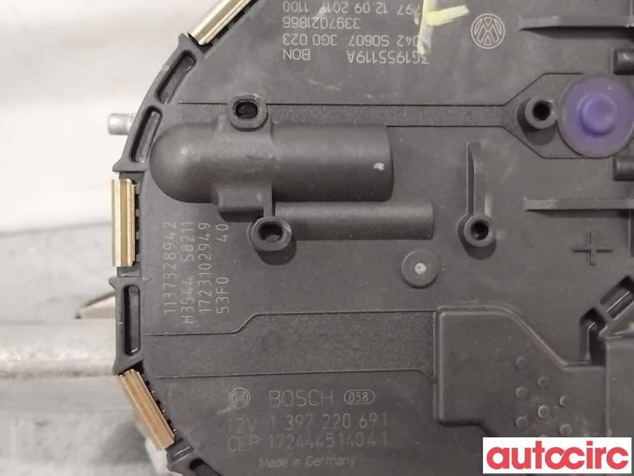 Viskermotor frontrute til VW Passat 2015-2019 (Fase 1) (B8) (B8) (VOLKSWAGEN|3G1955023D|1397220691|3G1955023L)