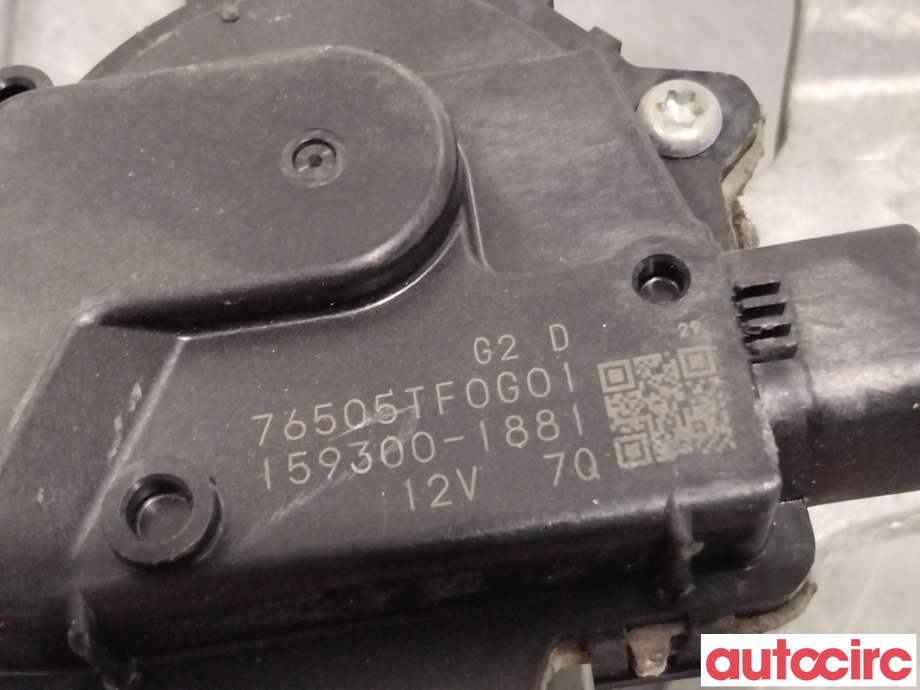 Viskermotor frontrute til Honda Jazz 2009-2015 (Type II)  (HONDA|76505-TF0-G01|159300-1881|76505TF0G01)