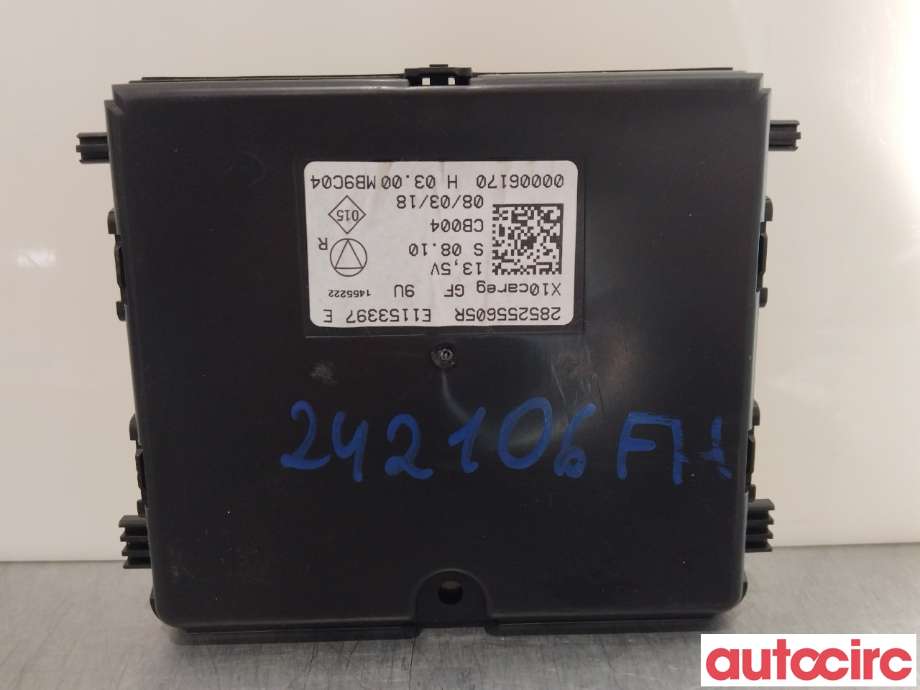 Styreenhet klima/aircondition til Renault Zoe 2013-2019 (Fase 1)  (RENAULT|285255605R)