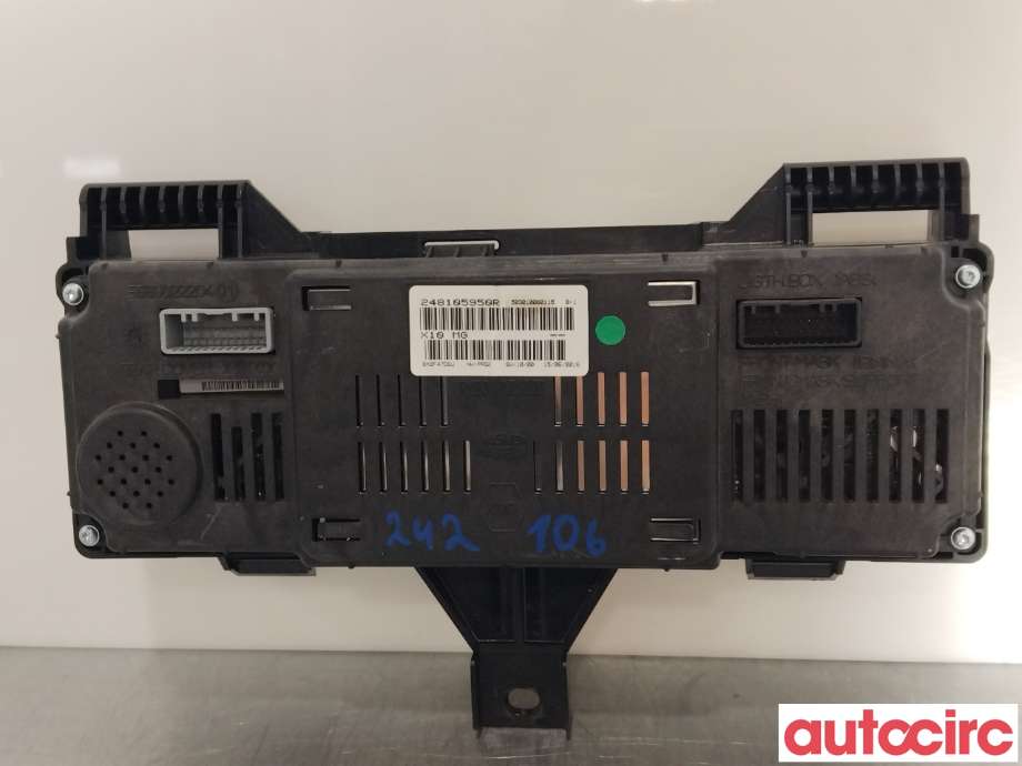 Instrumentpanel til Renault Zoe 2013-2019 (Fase 1)  (RENAULT|248105950R)