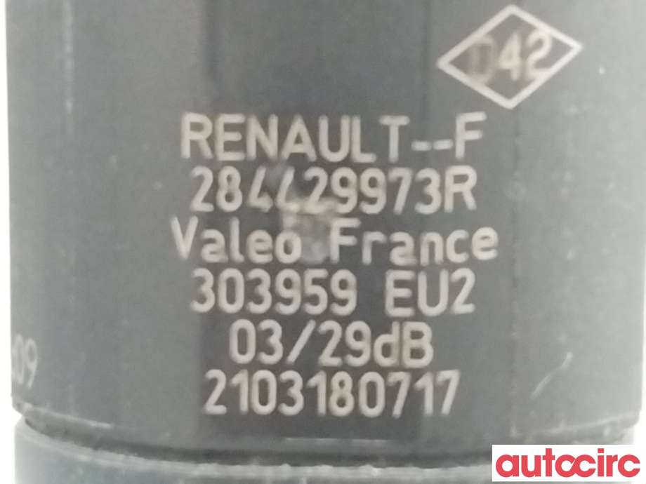 Parkeringssensor bak til Renault Zoe 2013-2019 (Fase 1)  (RENAULT|284429973R|)