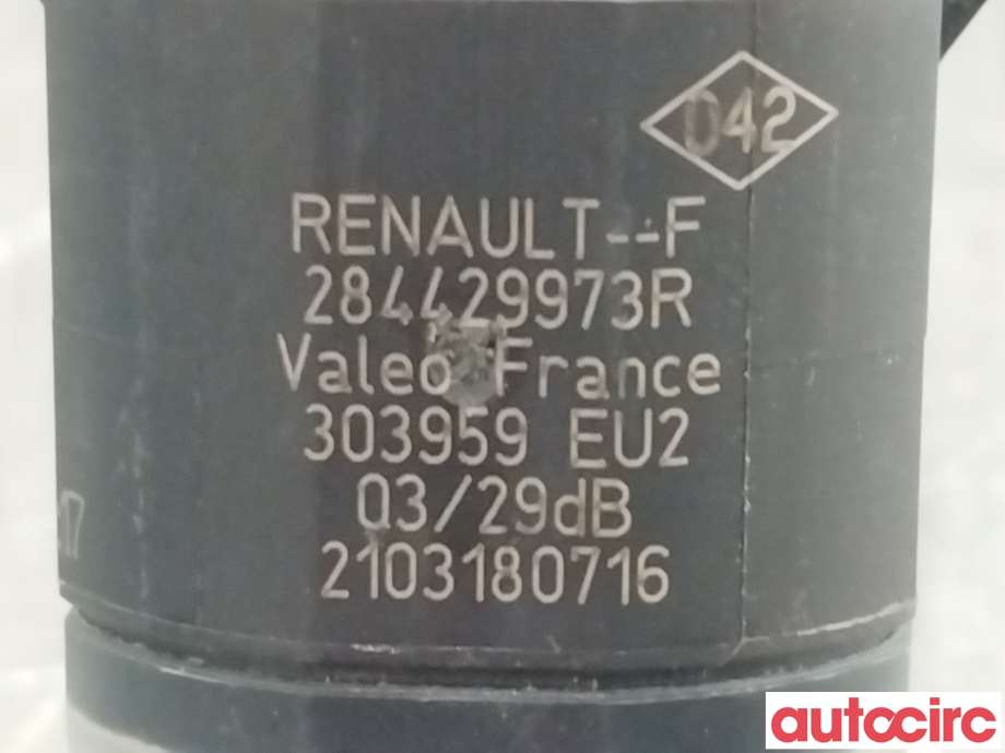 Parkeringssensor bak til Renault Zoe 2013-2019 (Fase 1)  (RENAULT|284429973R|)