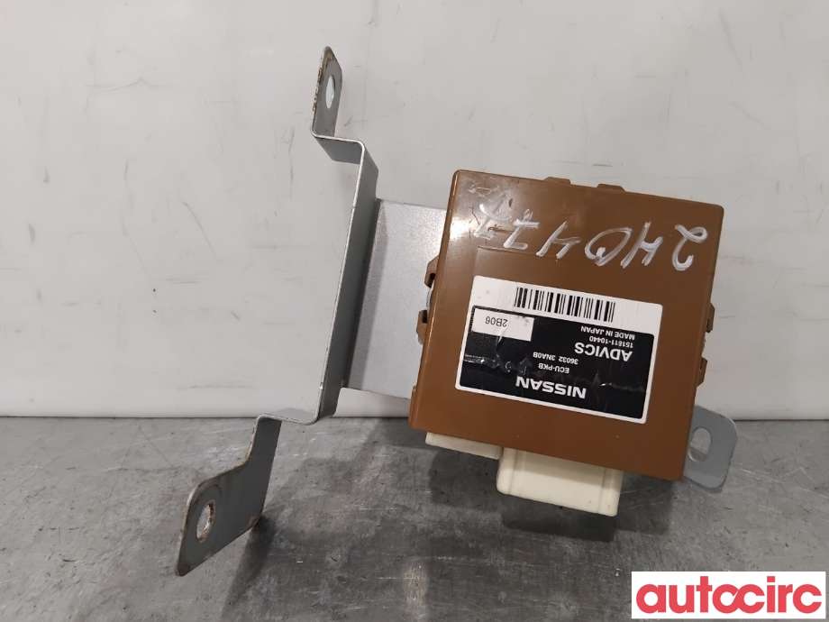 Styreenhet elektrisk parkbrems (EPB - Electric Parking Brake) til Nissan Leaf, 2011-2017 (Type I)  (NISSAN|360323NA0B)