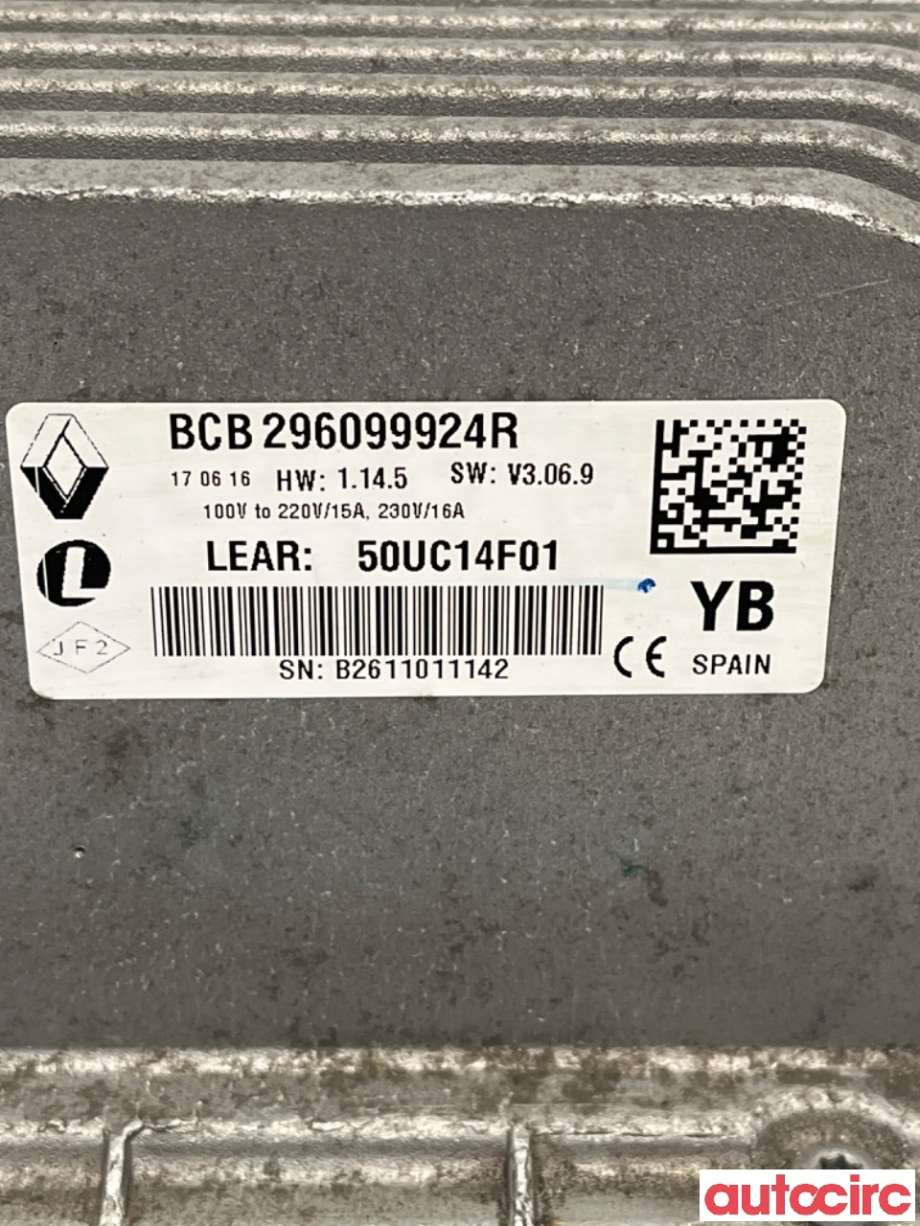 DCDC converter hybrid til Renault Kangoo 2008-2021 (Type II)  (RENAULT|296099924R|)