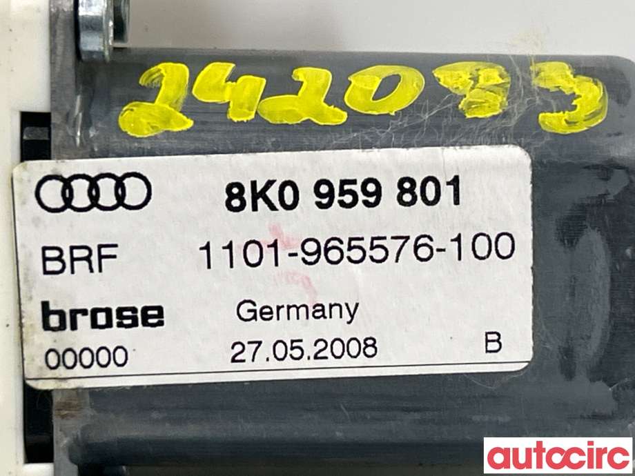 Ruteheis venstre foran til Audi A4 2007-2014 (Type IV) (B8) (B8) (AUDI|8T0959801A|8K0959801)