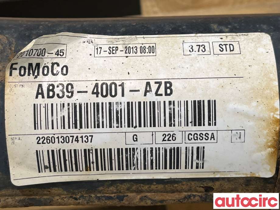 Kardang klokke bak til Ford Ranger 2012-2015  (FORD|2403203|AB39-4001-AZB)