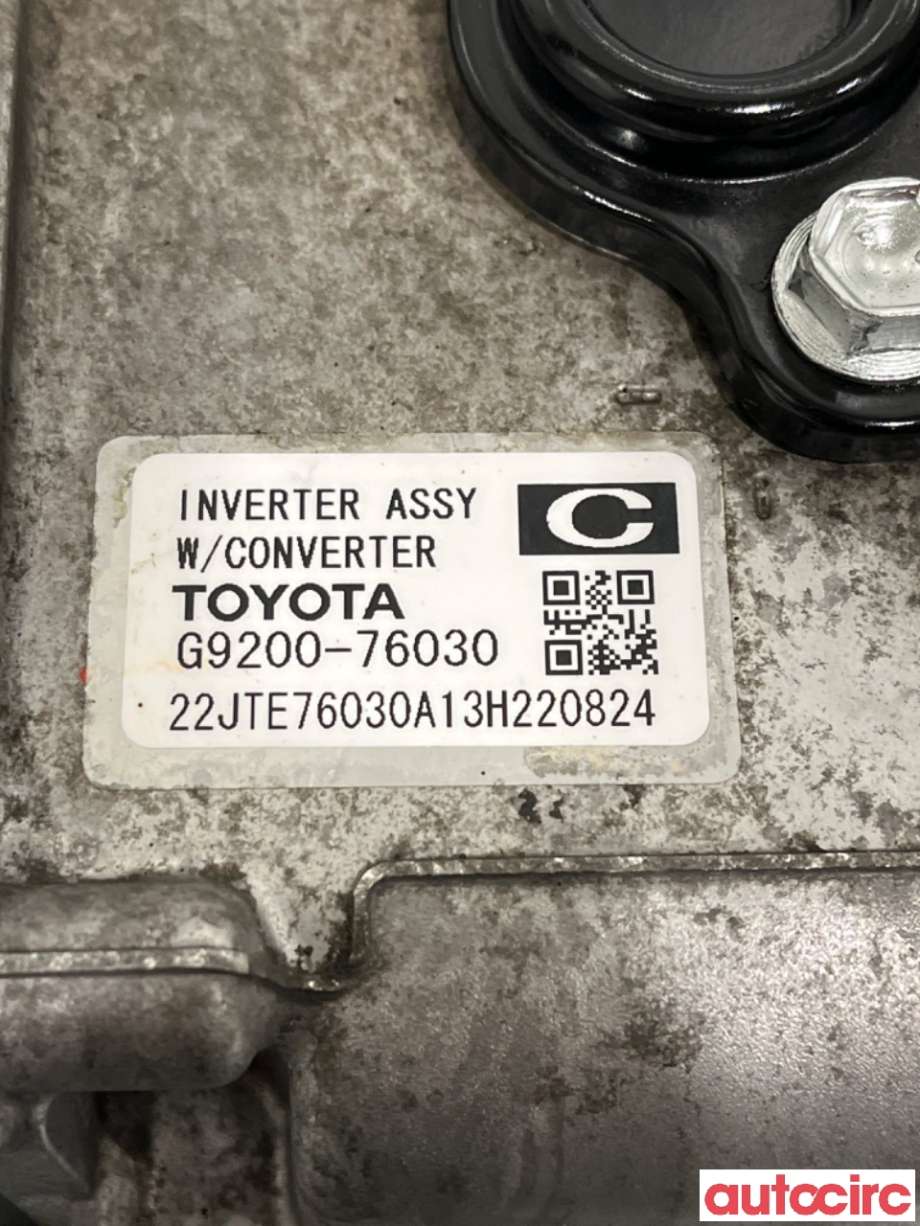 Inverter hybrid til Toyota Auris 2013-2015 (Type II, Fase 1)  (TOYOTA|G920079025||G9200-76030)