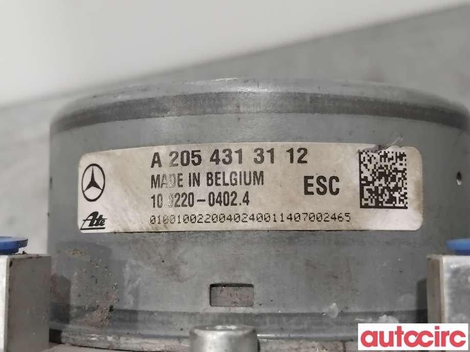 ABS sentral til Mercedes C-Klasse 2014-2018 (Fase 1) (W205) (W205) (MERCEDES|A2044310100|100915-15283|A2054313712)