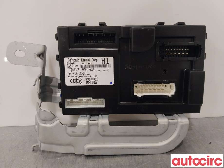 Styreenhet comfort (BCM) til Nissan Leaf 2018-->> (Type II)  (NISSAN|284B15SH1B)