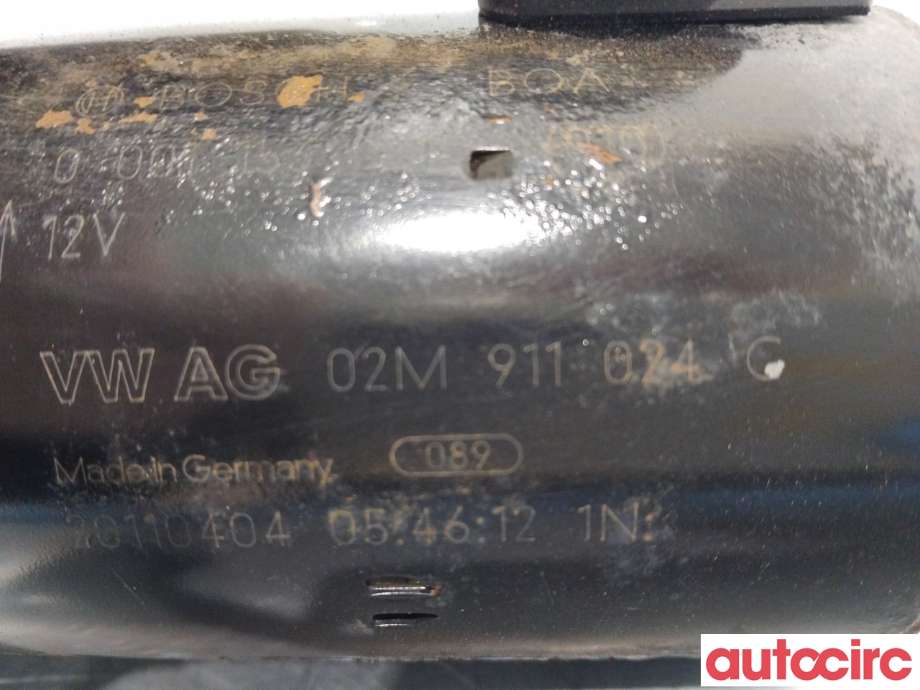 Starter diesel til VW Passat 2011-2015 (B7) (B7) (VOLKSWAGEN|02M911024CX|0001153009|02M911024C)