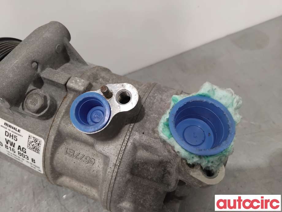 Aircondition kompressor til Škoda Octavia 2017-2020 (Type III, Fase 2)  (SKODA|5Q0816803B|6CVC140|5Q0816803D)