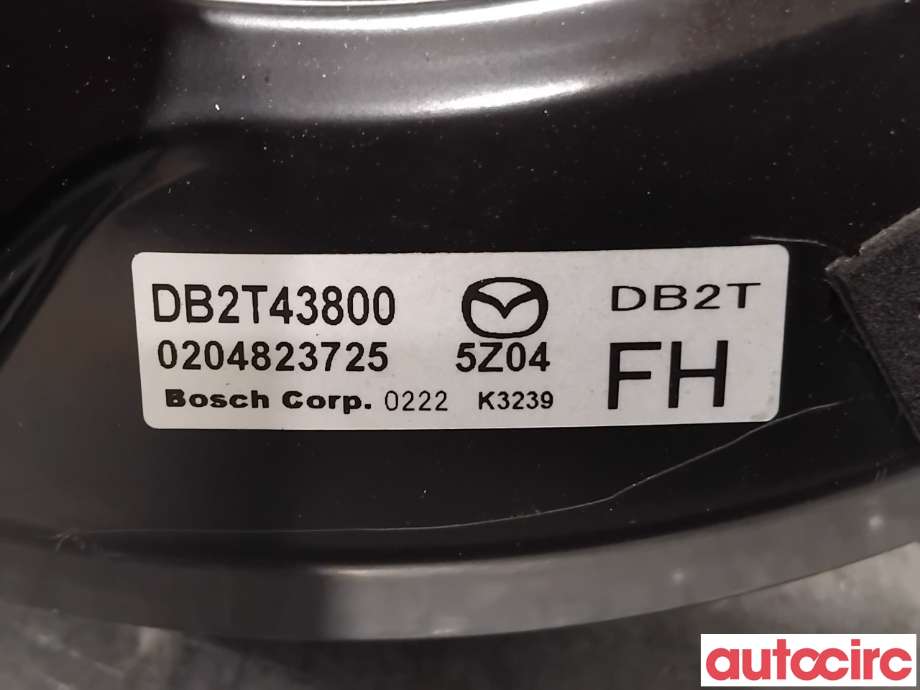 Bremsekraft-forsterker til Mazda CX-3 2015-2022  (MAZDA|DBZ1-43-80ZB|0204823725|DB2T43800)