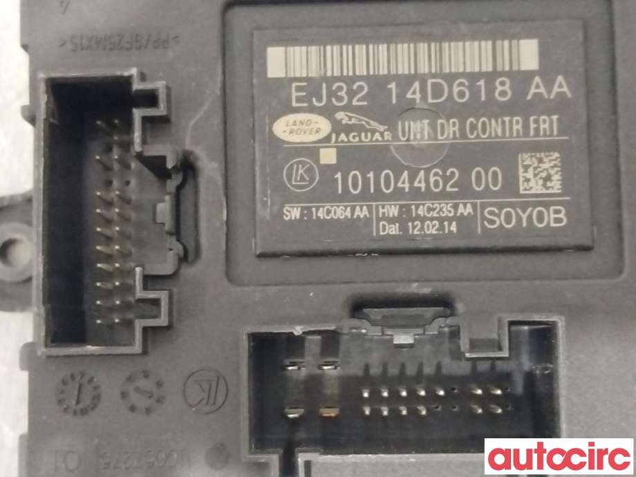 Styreenhet dør venstre foran til Land Rover Range Rover, Evoque 2011-2019 (Type I)  (LAND-ROVER|LR079247|LR050532|EJ3214D618AA)
