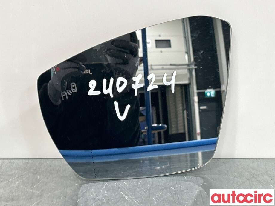 Speilglass venstre til VW T-Cross, 2019-->>  (VOLKSWAGEN|2GM857521F)
