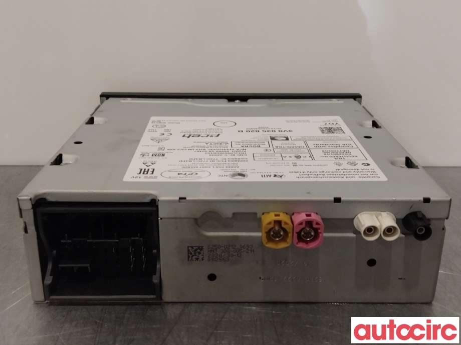 Bilstereo diverse til Škoda Superb 2015-->> (Type III)  (SKODA|3V0035820P|3V0035820B)
