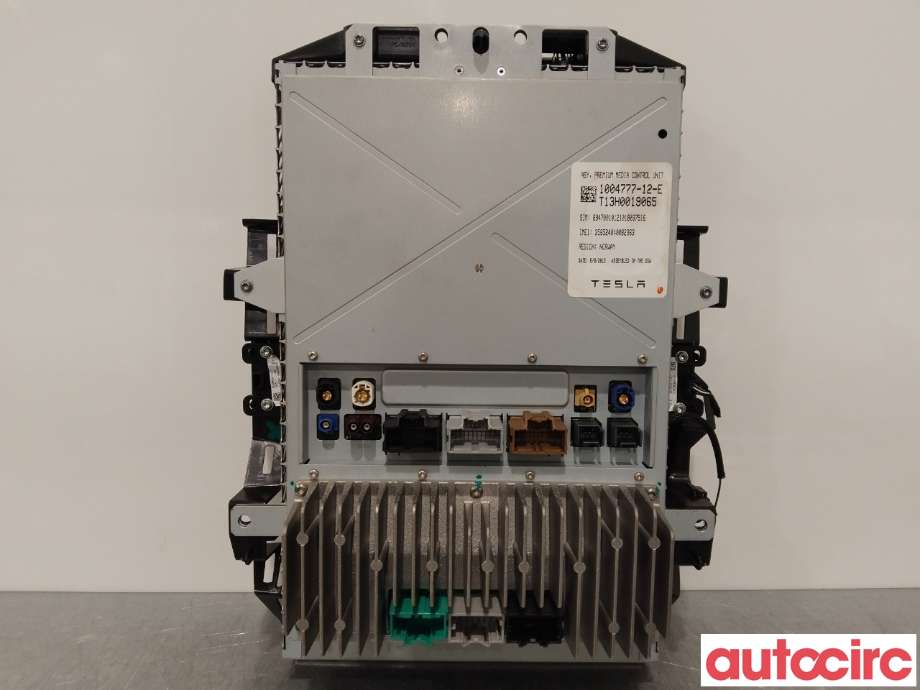 Multimedia display (MCU - Media Controller Unit) til Tesla Model S 2013-2016 (Fase 1) (TESLA|1015898-00-A|1004777-12-E)