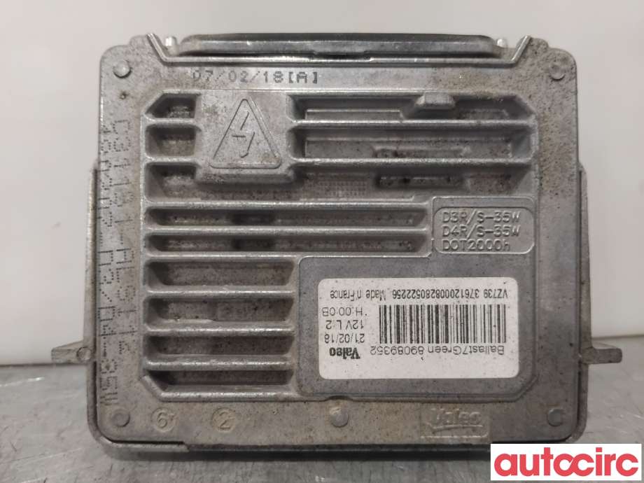 Styreenhet xenon/ballast til Volvo V60/V60 CC 2013-2018 (Type I, Fase 2)  (VOLVO|31297941|89089352|)