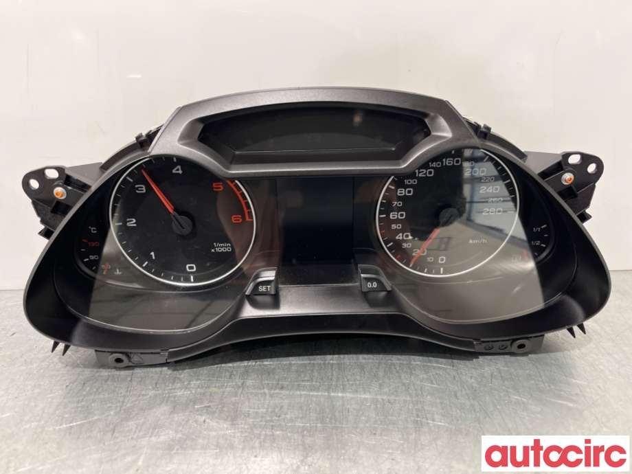 Instrumentpanel til Audi A4, 2007-2014 (Type IV) (B8) (B8) (AUDI|8K0920900DX)