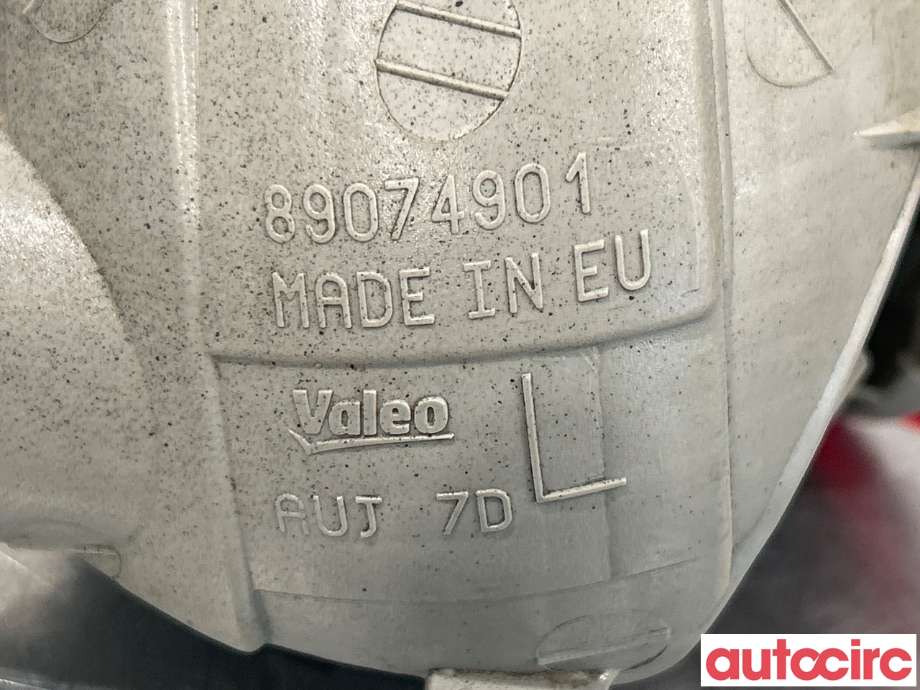 Refleksplate til Volvo XC60 2008-2013 (Type I, Fase 1)  (VOLVO|30763322|89074901)
