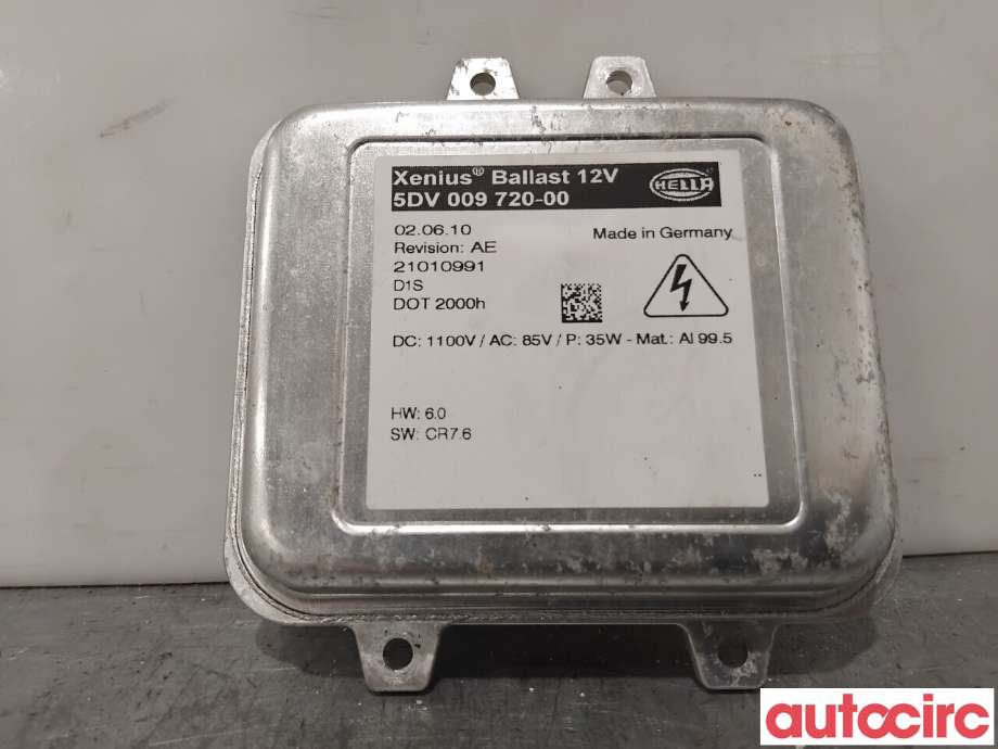 Styreenhet xenon/ballast til Opel Astra J 2010-2015 (OPEL|13278005|5DV009720-00|)