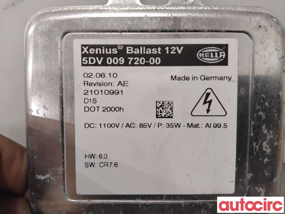 Styreenhet xenon/ballast til Opel Astra J 2010-2015 (OPEL|13278005|5DV009720-00|)