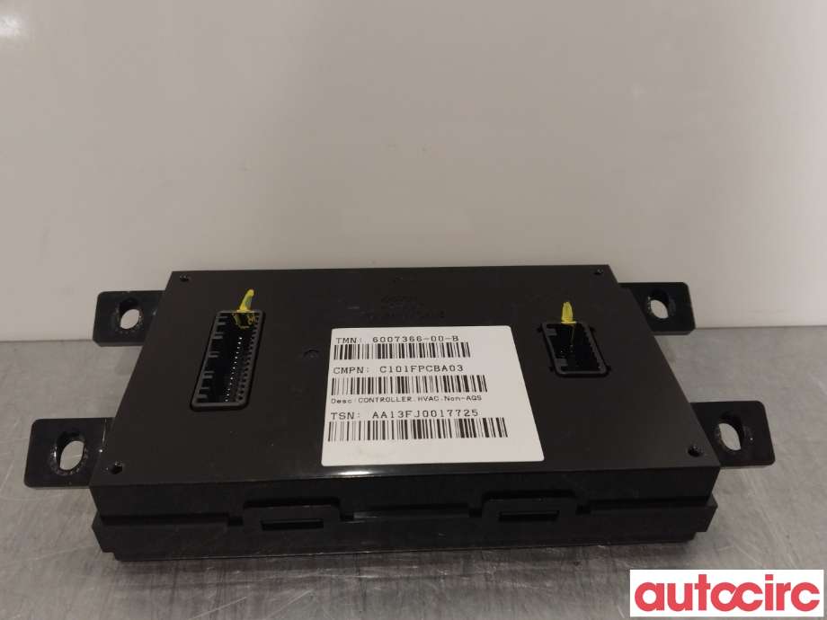 Styreenhet klima/aircondition til Tesla Model S 2013-2016 (Fase 1)  (TESLA|6007366-00-B)