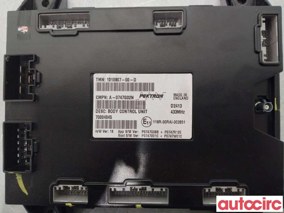 Styreenhet comfort (BCM) til Tesla Model S 2013-2016 (Fase 1) (TESLA|1010907-00-D)