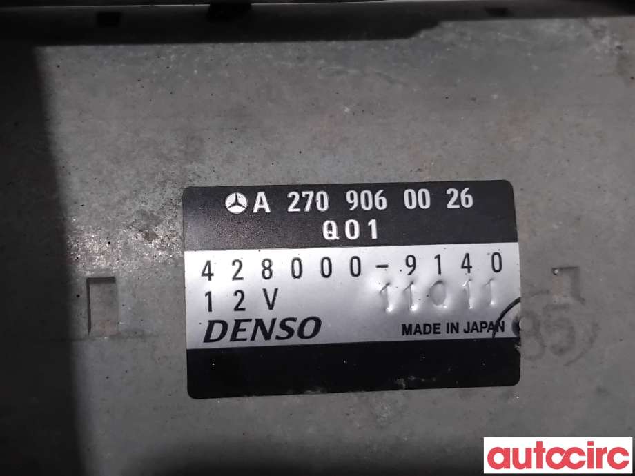 Starter diesel til Mercedes B-Klasse 2011-2018 (W246) (W246) (MERCEDES|A2709060026|428000-9140)